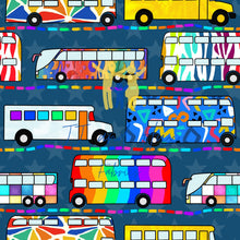 Load image into Gallery viewer, Bus, Bus, Rainbow Bus