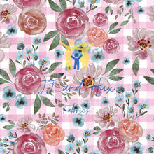 Load image into Gallery viewer, Boho Floral Gingham - Candy
