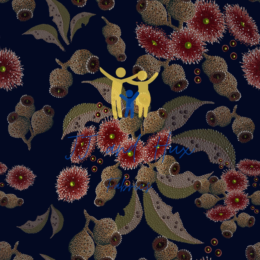 Gumnuts and Blossoms