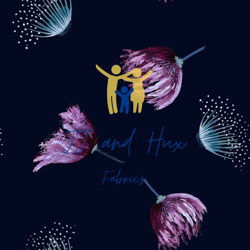 Tulip Fantasia - Navy