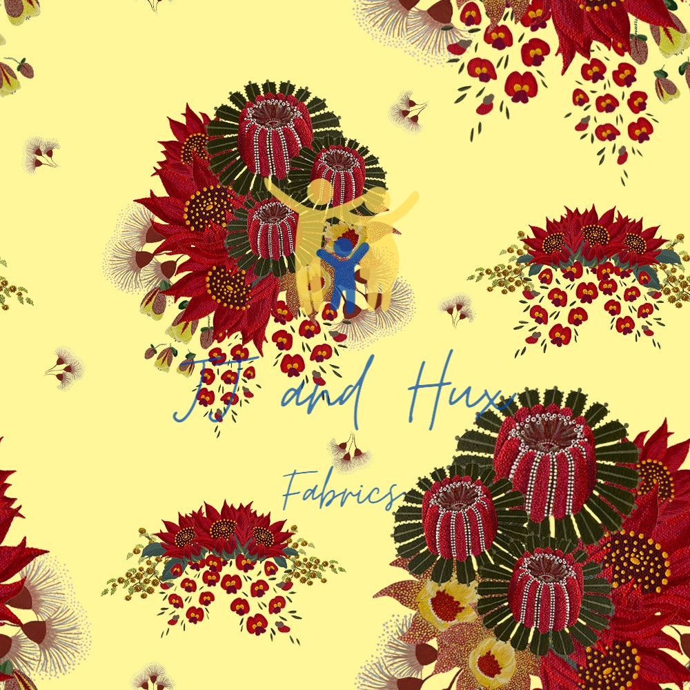 Aussie Christmas Wreath - Sunshine