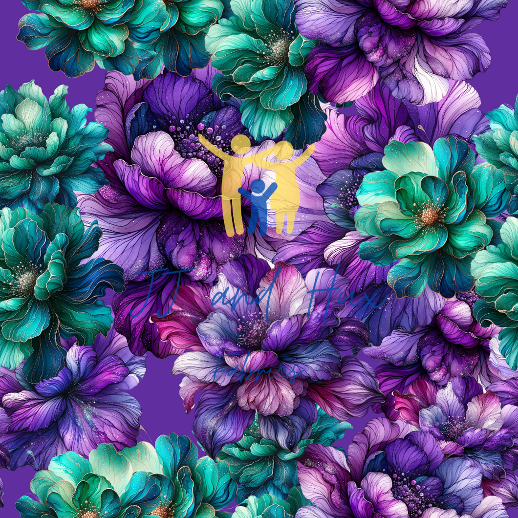 Purple Peony
