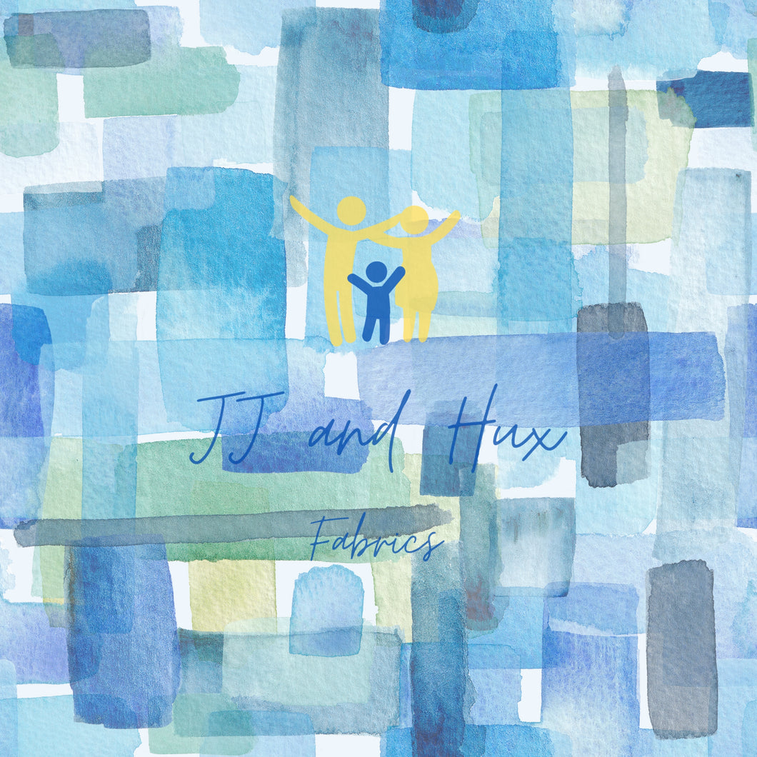 Abstract Watercolour - Blue
