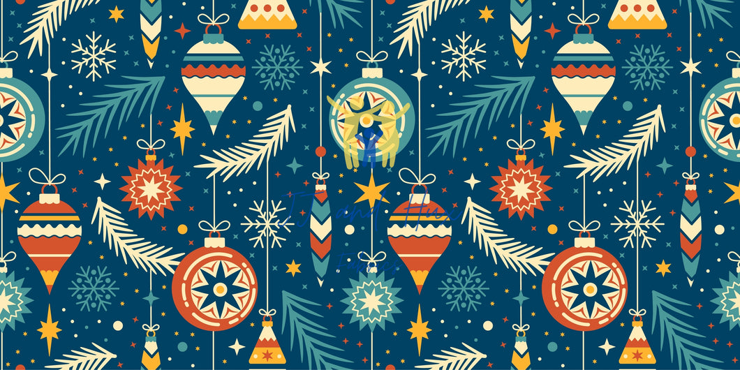 Xmas Vint Baubles