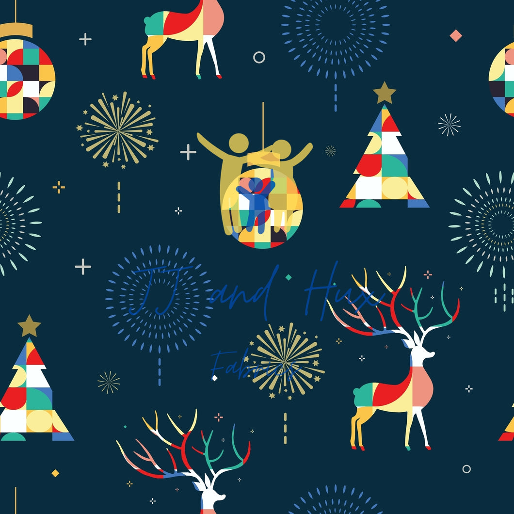 Xmas Mosaic & Fireworks